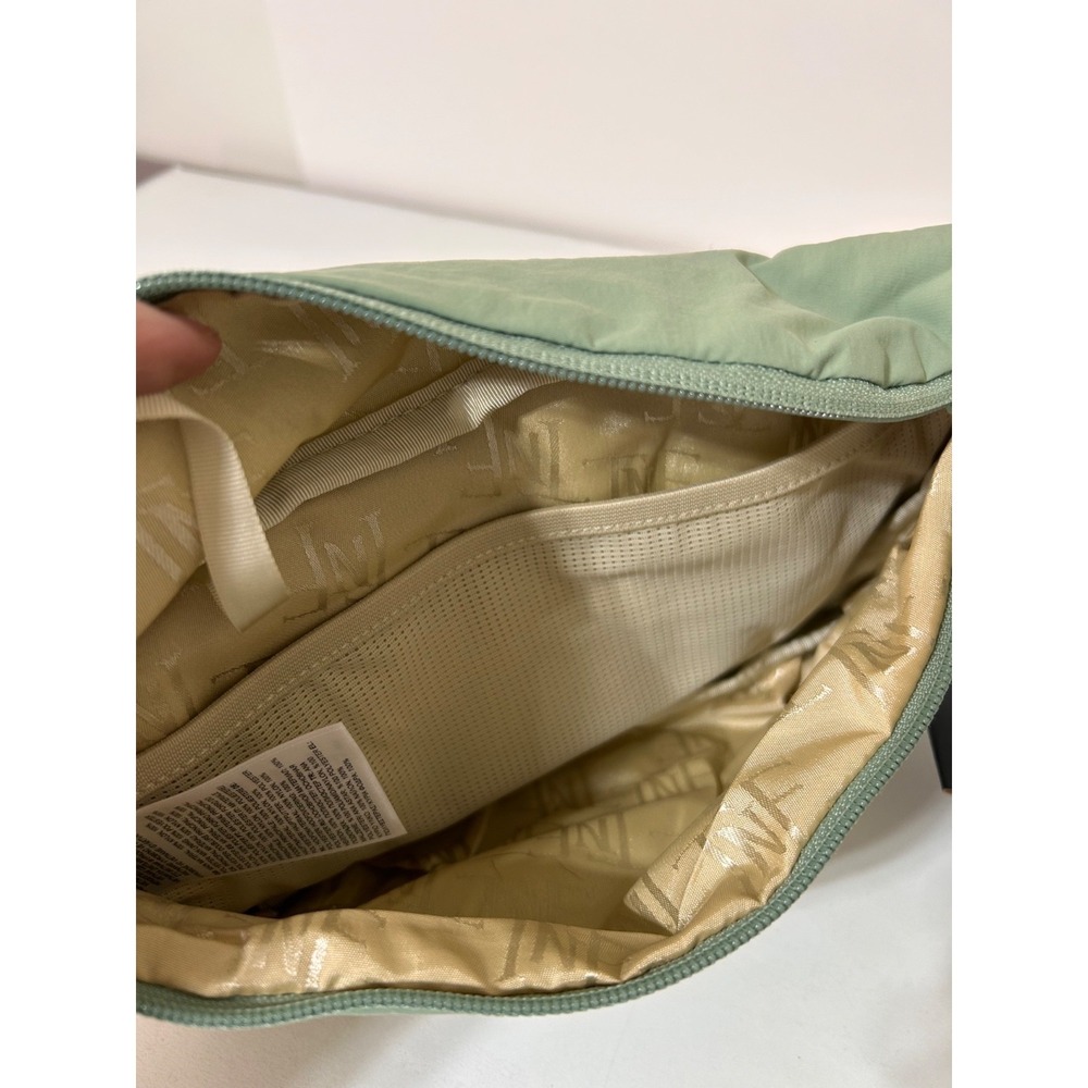 NWT$50 The North Face Never Stop Lumbar Fanny Sling Bag Slate Moss Green - Picture 6 of 10
